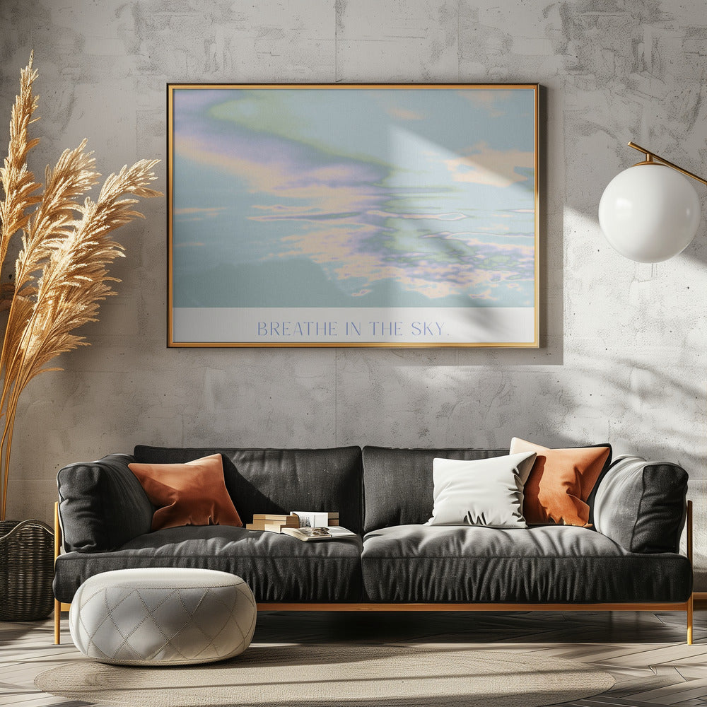 Dreamy Sky Reflection | Poster