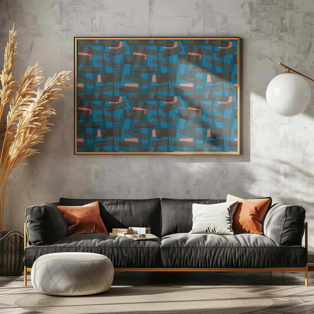 Cyanopatternno22 | Poster