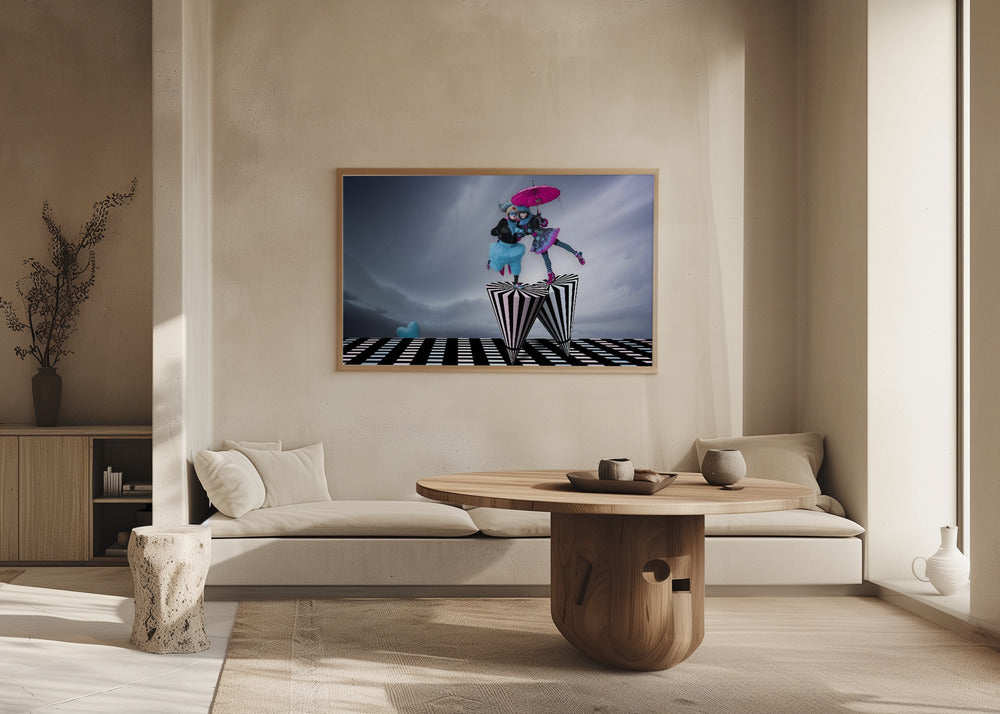Spinning on the Runway of Love | Poster