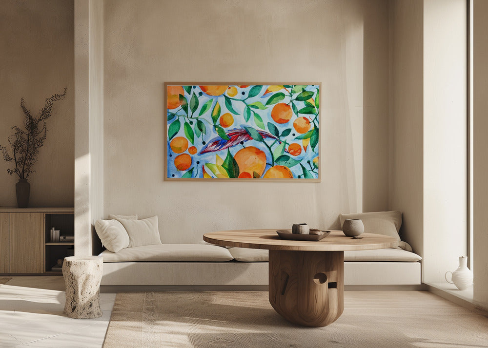 Orange Blå | Poster