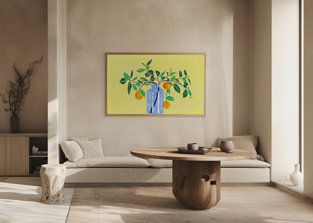 Orangenbaum | Poster - Kunstdruck