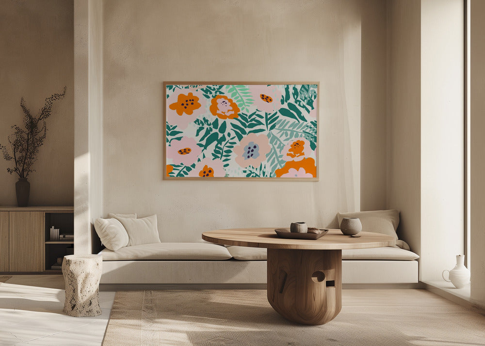 Botanical dopamine pattern | Poster