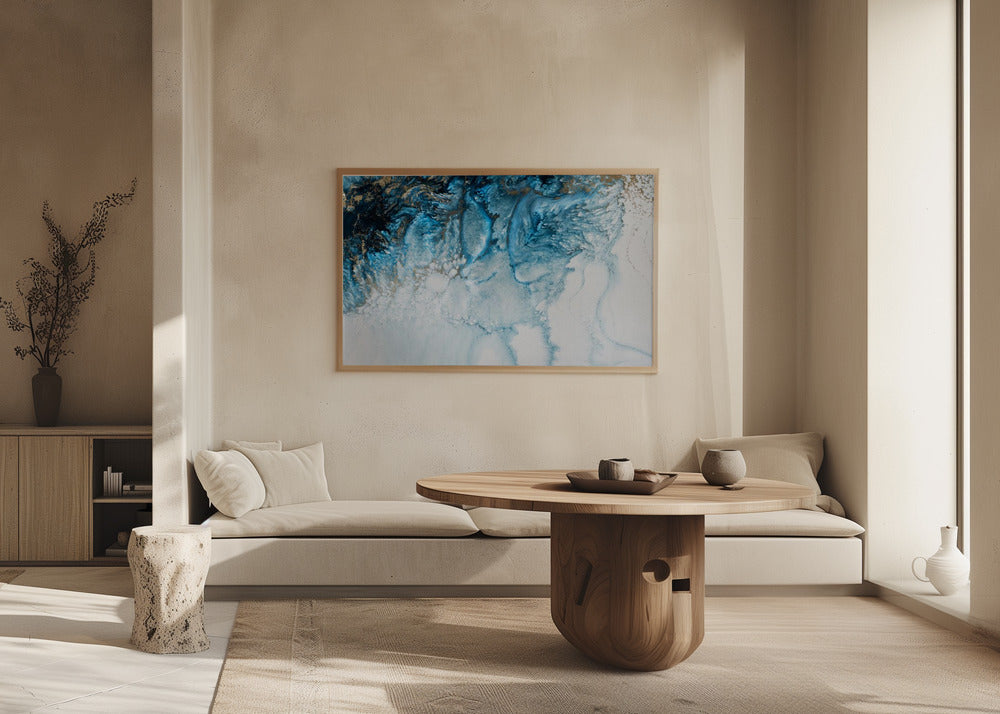 Coastal Art - Coastal Blues | Poster