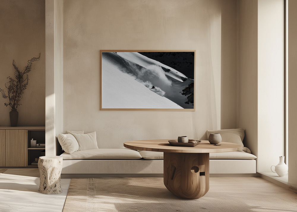 Schneewolke | Poster - Kunstdruck