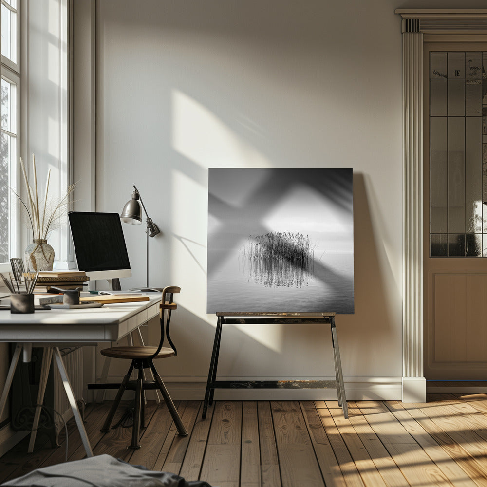 Black and White Silence | Canvas