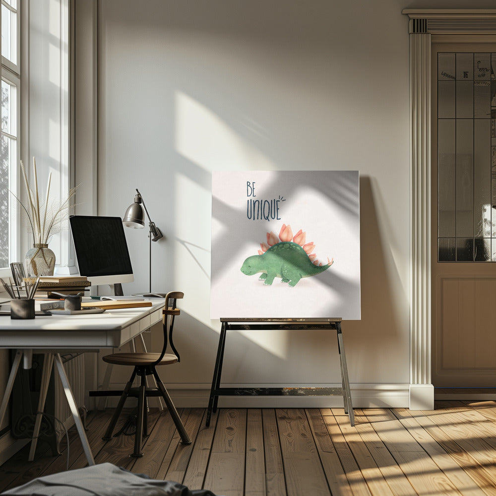 Dino Yaprak Sirtli Tatalos | Canvas