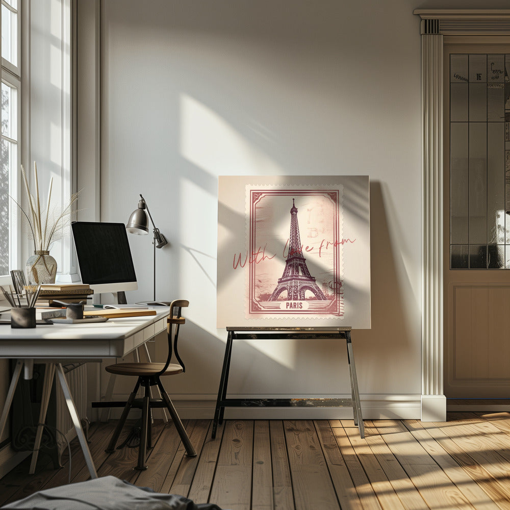 With Love From Paris | Canvas
