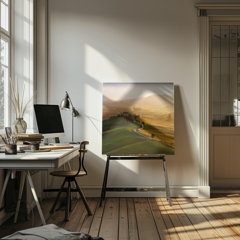 Valle de Orcia | Impresiones en Lienzo
