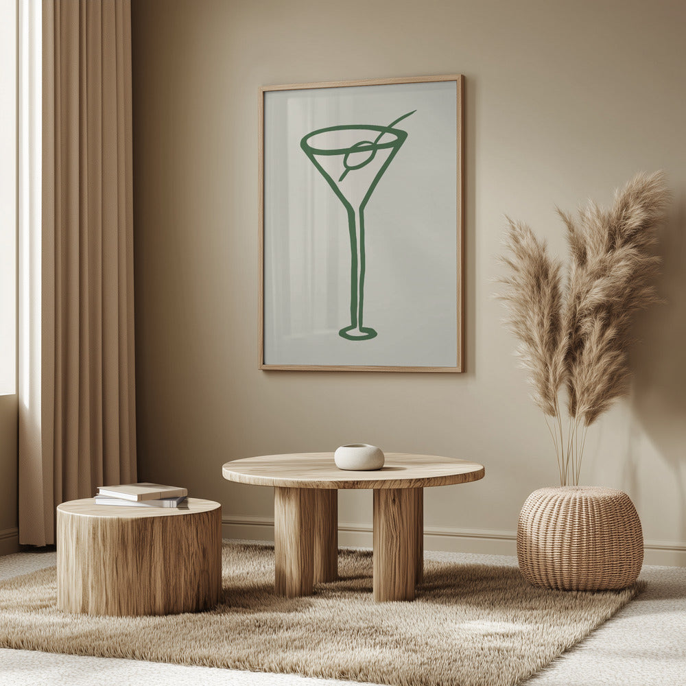Cocktail Green | Poster