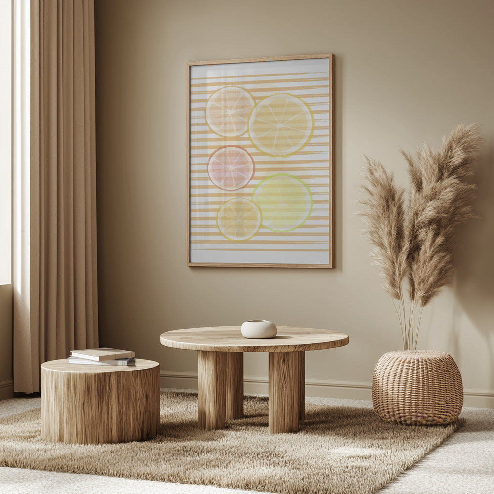 Citrus Harmoni | Plakater - Kunsttryk