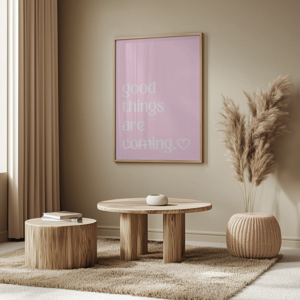 Hoppfull Rosa Bris | Poster