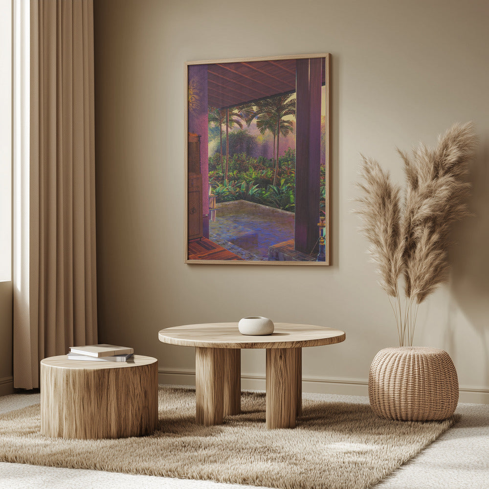 Rainforest Infinity Pool Art Print (a1) | Poster