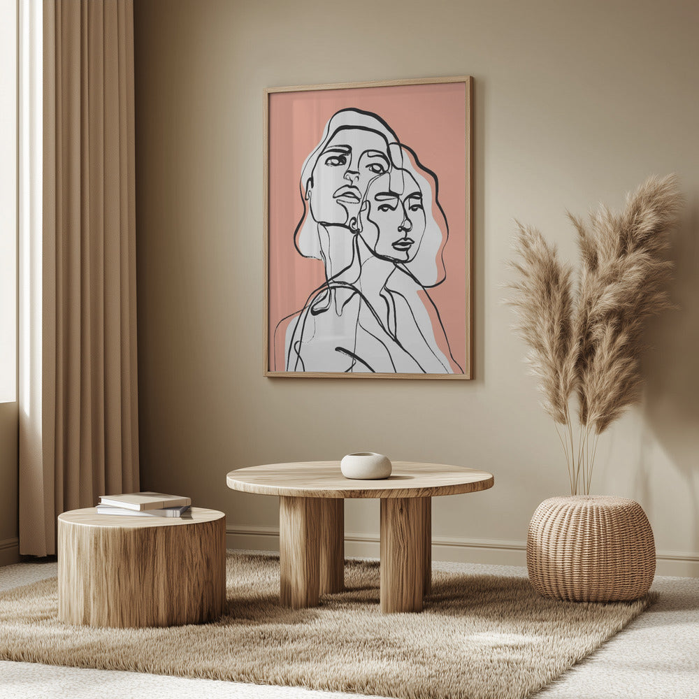 Entwined Faces | Poster
