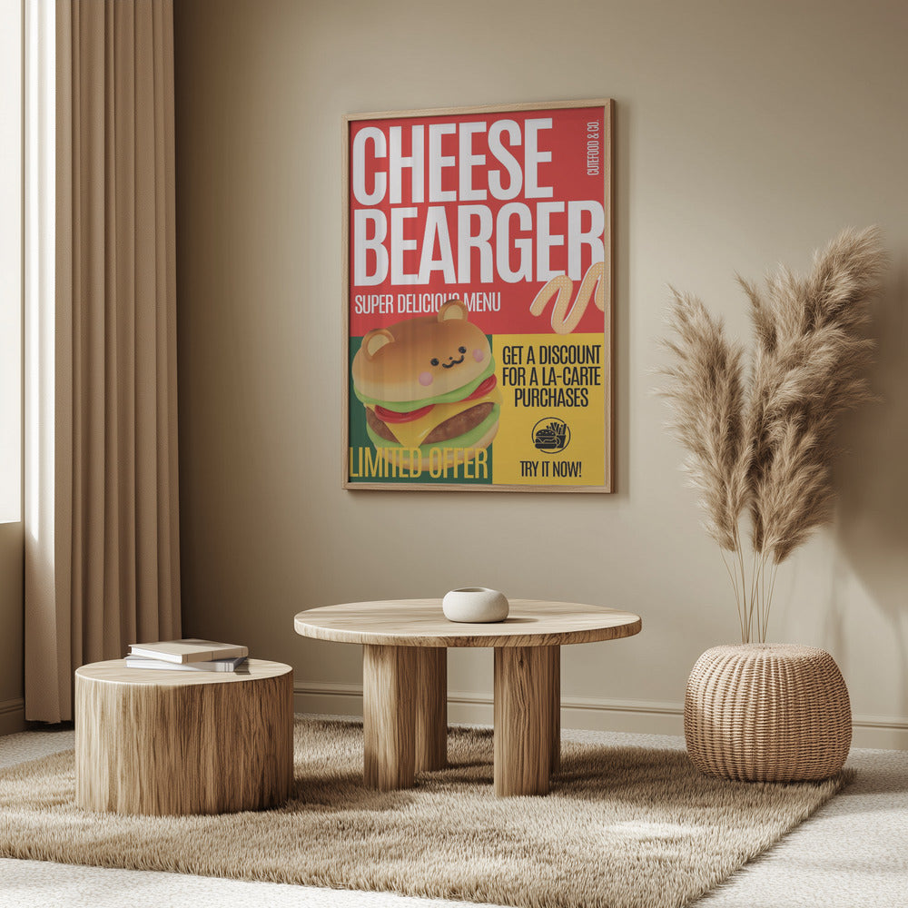 Cheeseburger Angebot | Poster