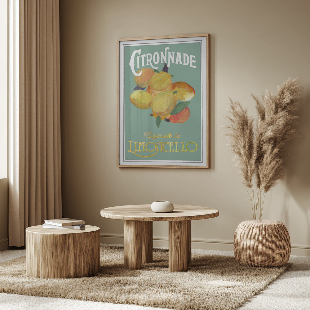 Citronnad Limoncello | Affisch