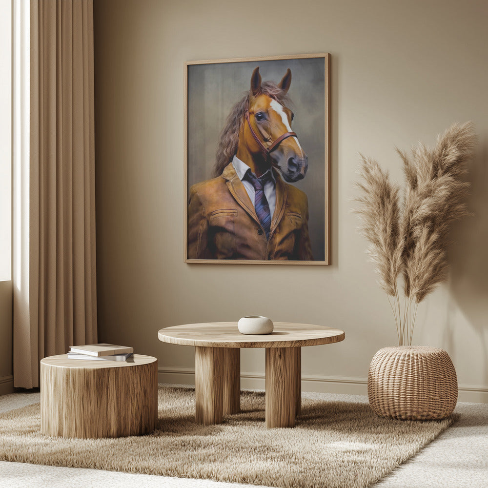 Elegant hästkonst | Poster