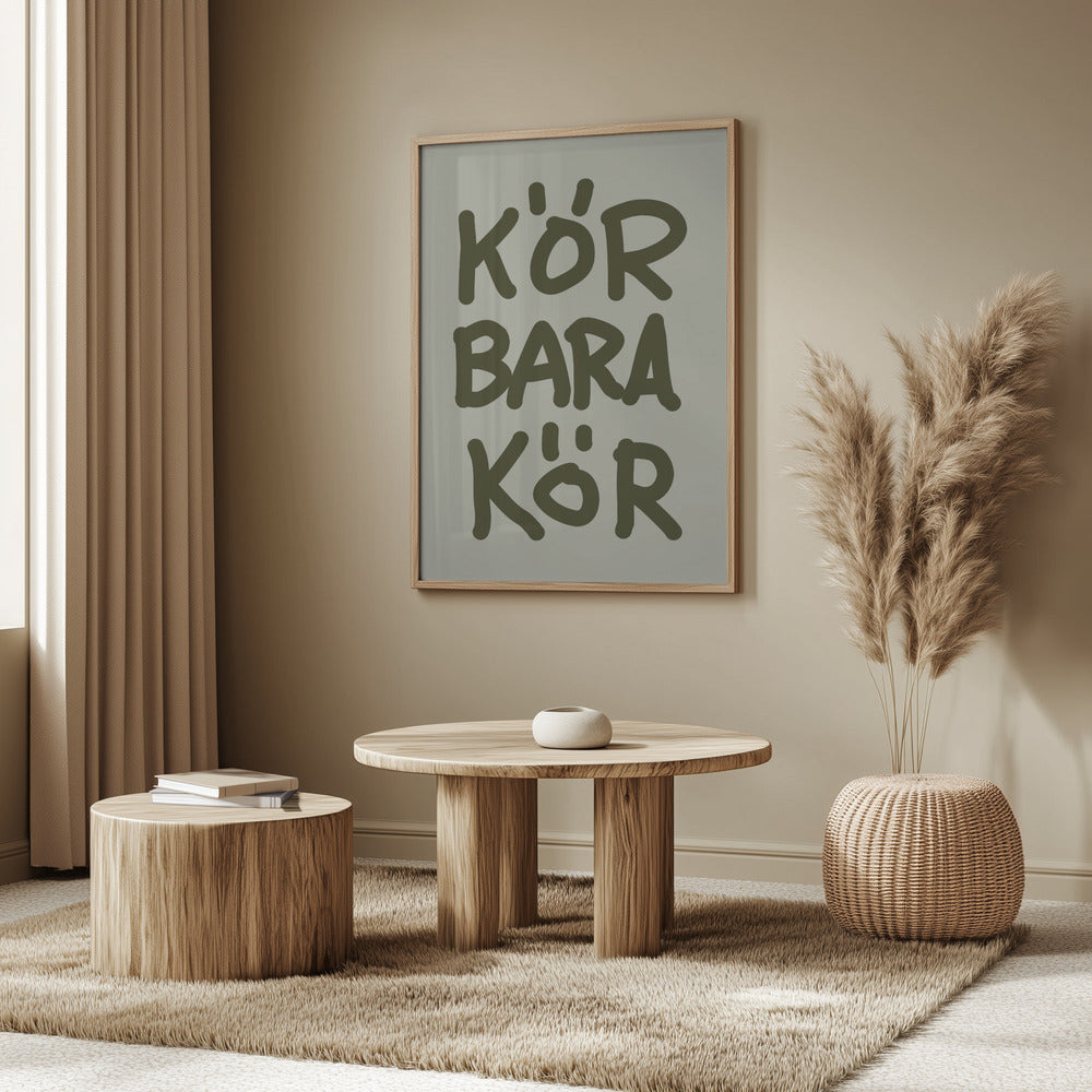 Kör Bara Kör | Poster