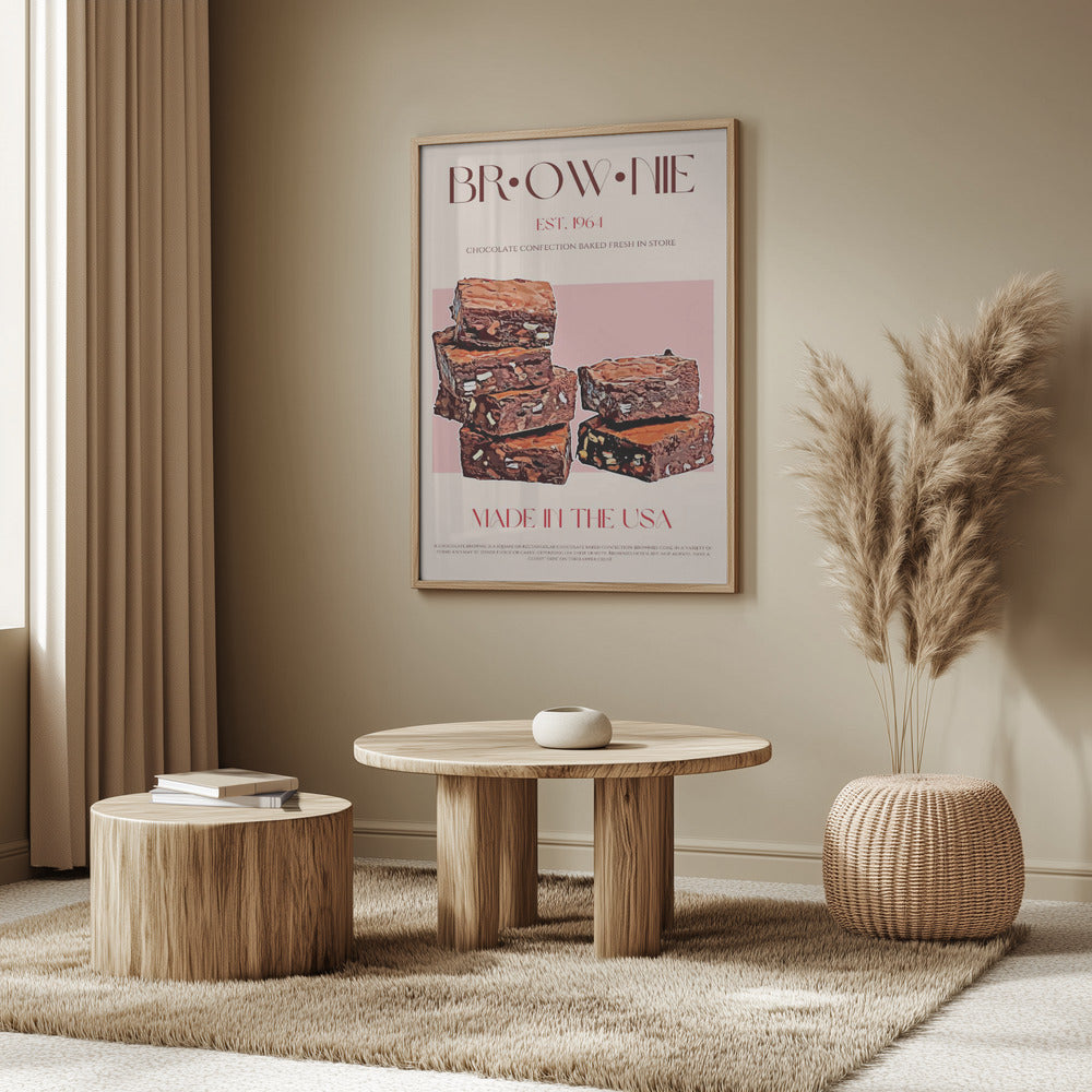 Choco Brownies Delight | Poster