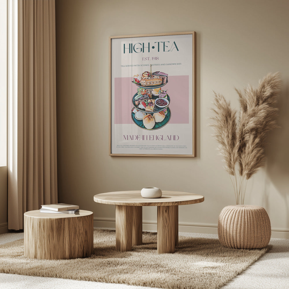Eleganter High Tea | Poster