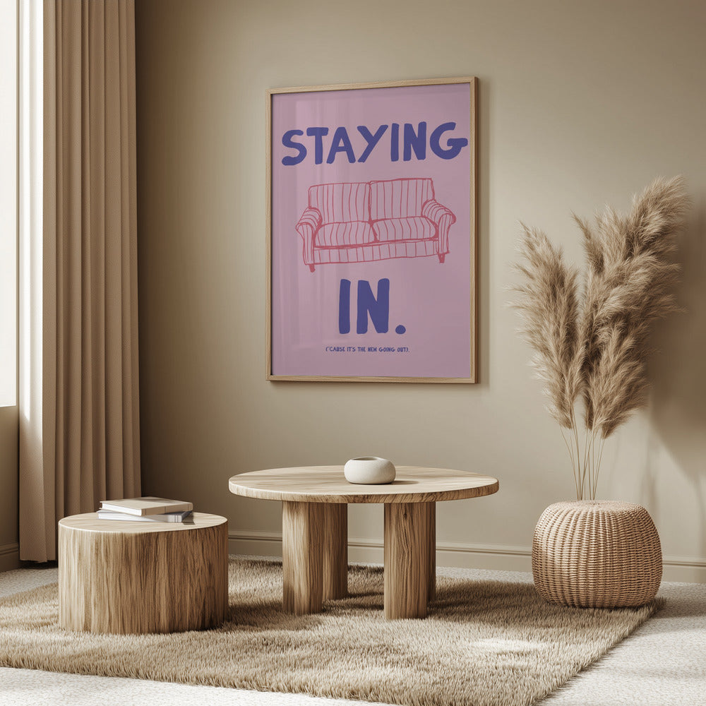 Stayingin | Poster