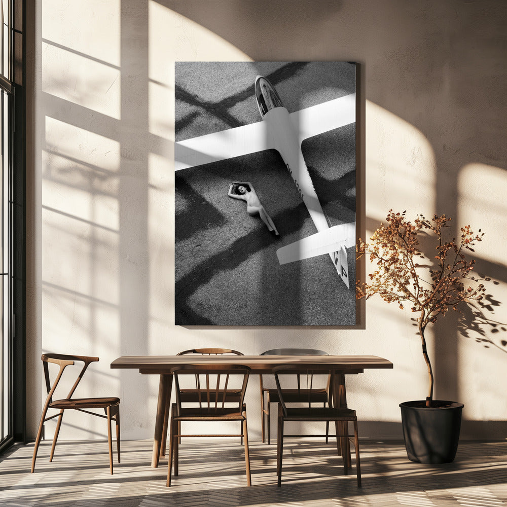 À l'aéroport | Tableaux sur Toile