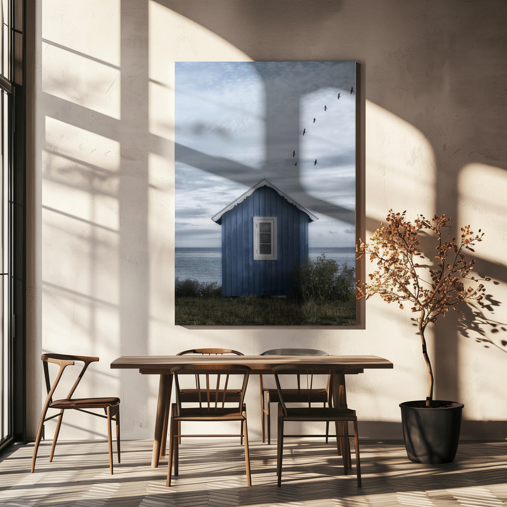 Strandhytte | Lærredsbilleder