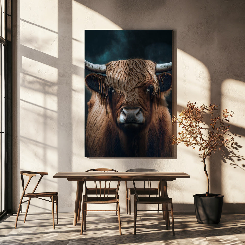 Hooglandkoe | Canvasprints