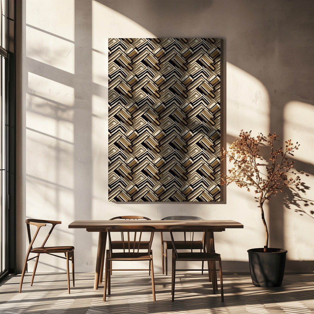 Geometric Rhythm | Canvas