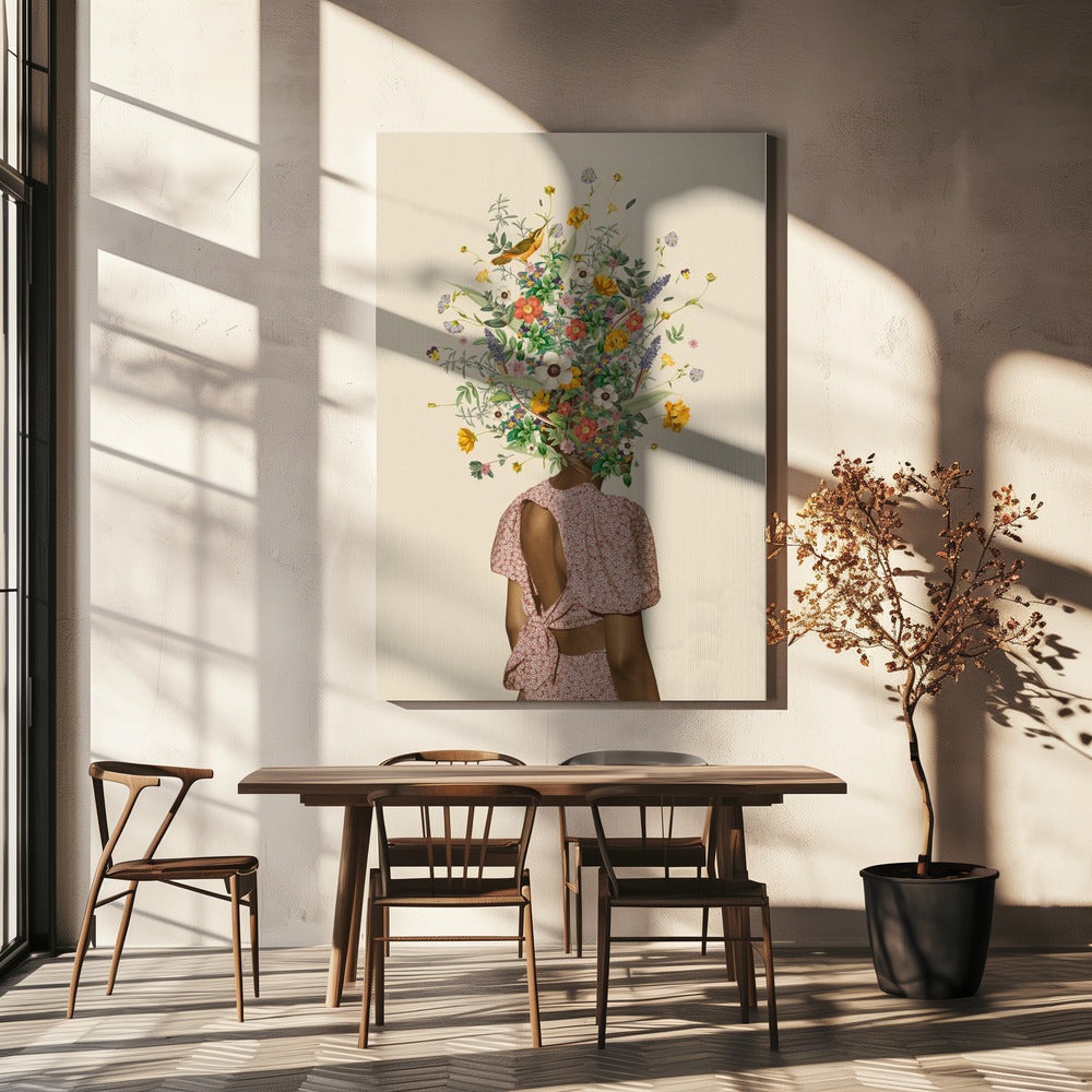 Bouquet de fleurs sauvages | Tableaux sur Toile