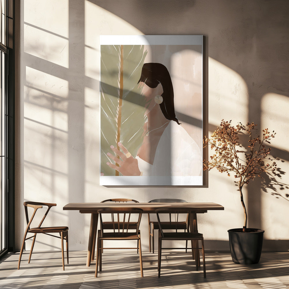 Plant Girl | Canvas