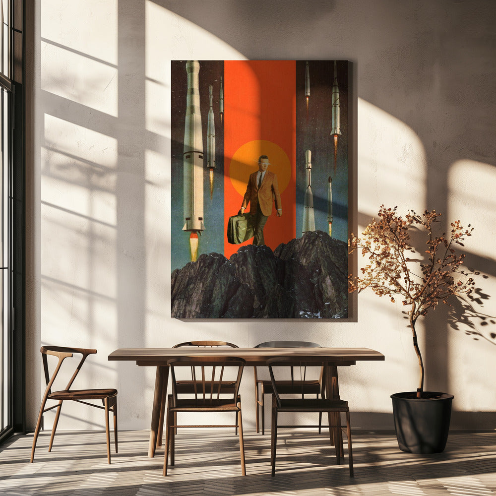 Der Aufbruch | Leinwand-Bilder