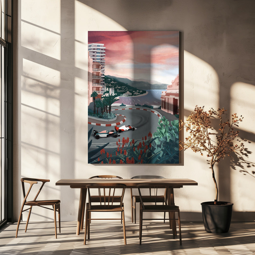 Circuit de Monaco | Tableaux sur Toile
