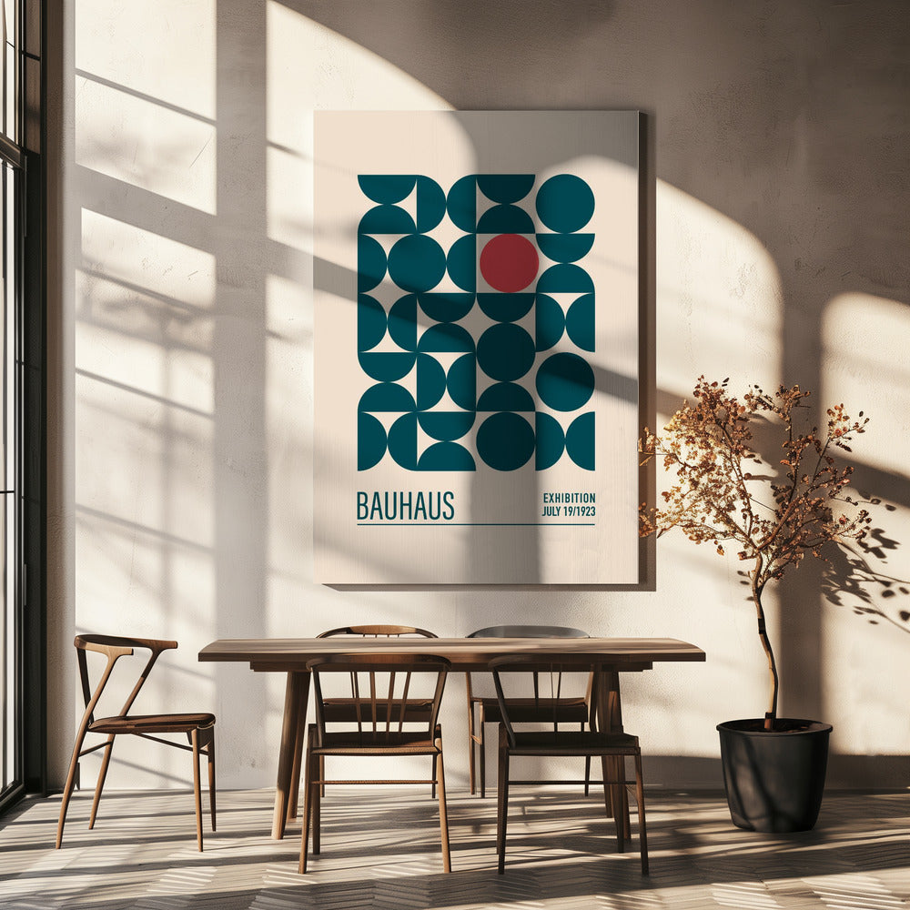 Bauhausin siniset pallot | Canvastaulut