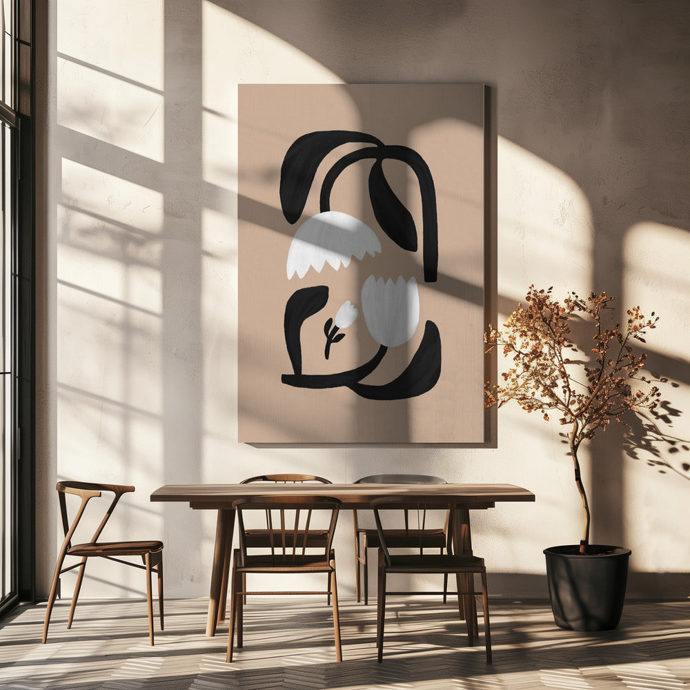 Scandi Botanisch I | Canvasprints