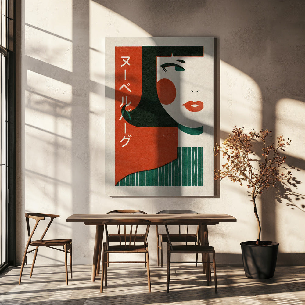 Japanische New Wave | Leinwand-Bilder