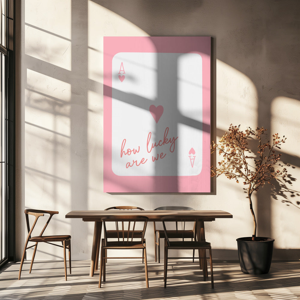 ¡Qué suerte tenemos, Ace Pink! | Impresiones en Lienzo
