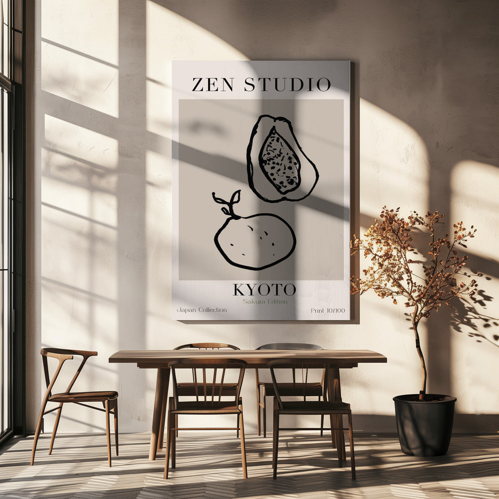 Zen Fruktessens | Canvastavla