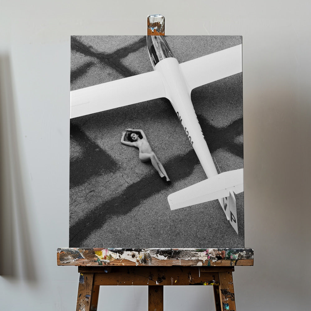 À l'aéroport | Tableaux sur Toile