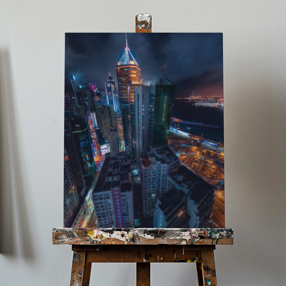 Volando Hong Kong | Impresiones en Lienzo