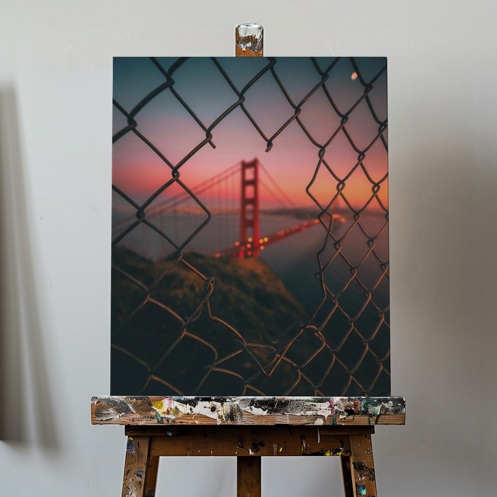 Golden Gate-buret | Lærredsbilleder