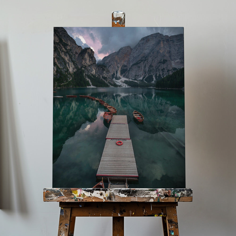 Braies reflektioner | Canvas