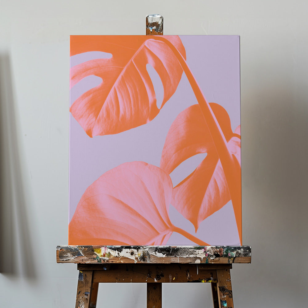 Monstera Lilla 03 | Lærredsbilleder