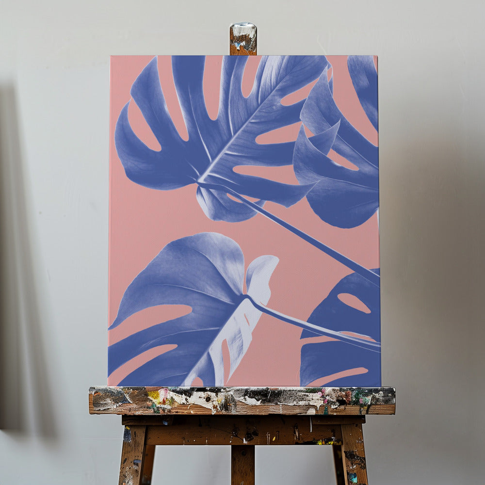 Monstera Violet 06 | Tableaux sur Toile