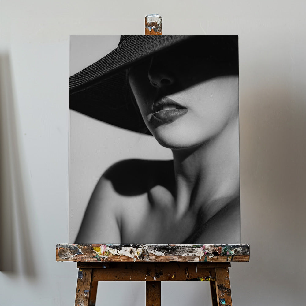 Cappello e ombra | Stampe su Tela