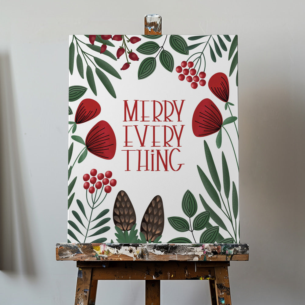 Merry everything | Canvas