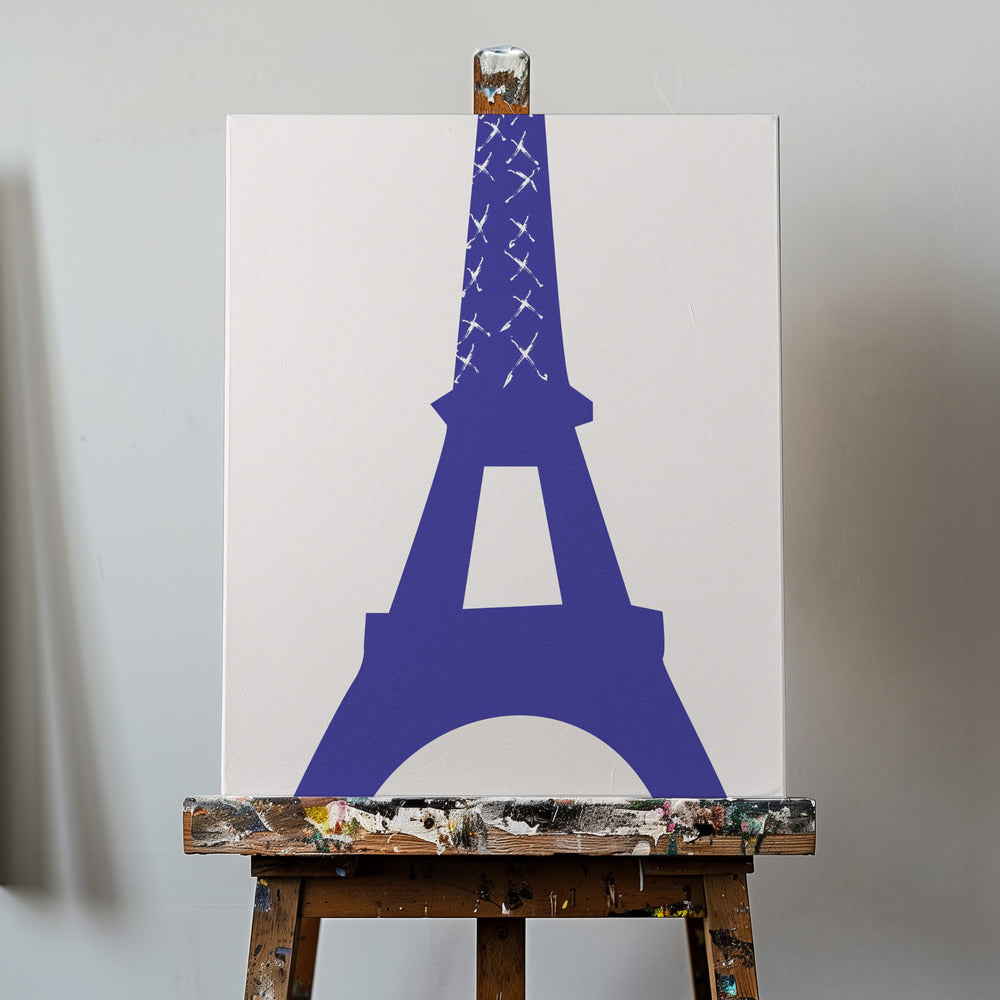 Eiffel-sininen | Canvastaulut