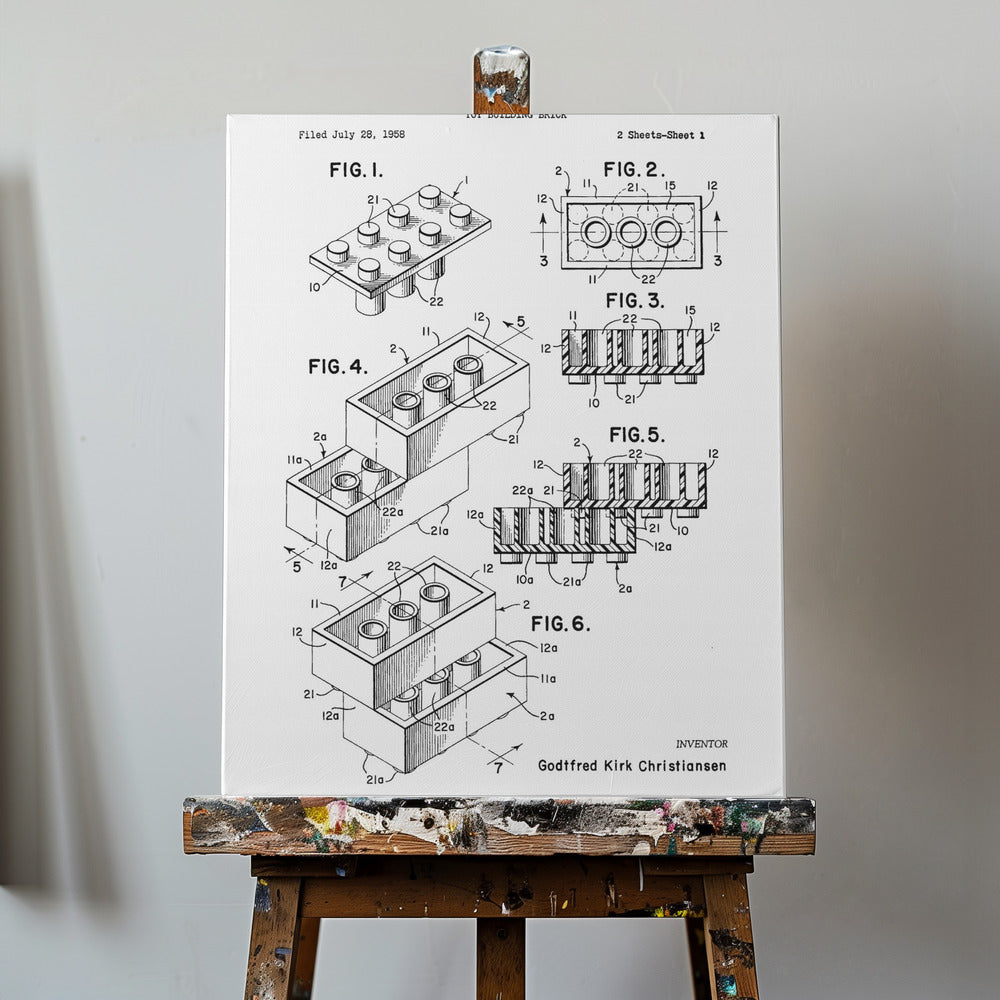 Lego #1 | Leinwand-Bilder
