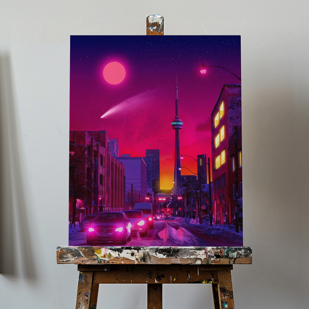 Neonstaden | Canvas