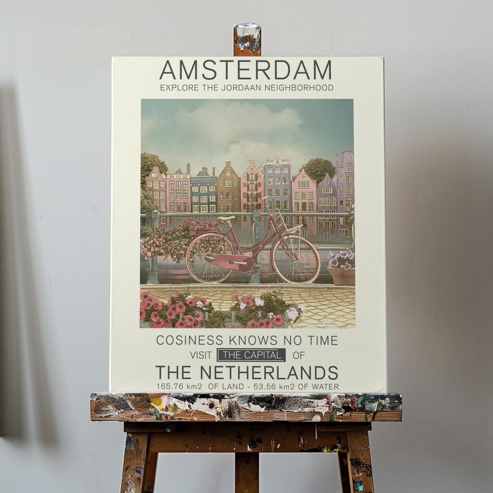 Amsterdam print | Canvas
