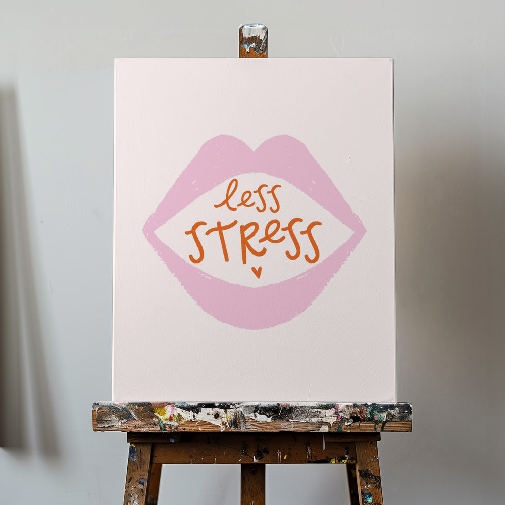 Mindre stress | Lerretsbilder